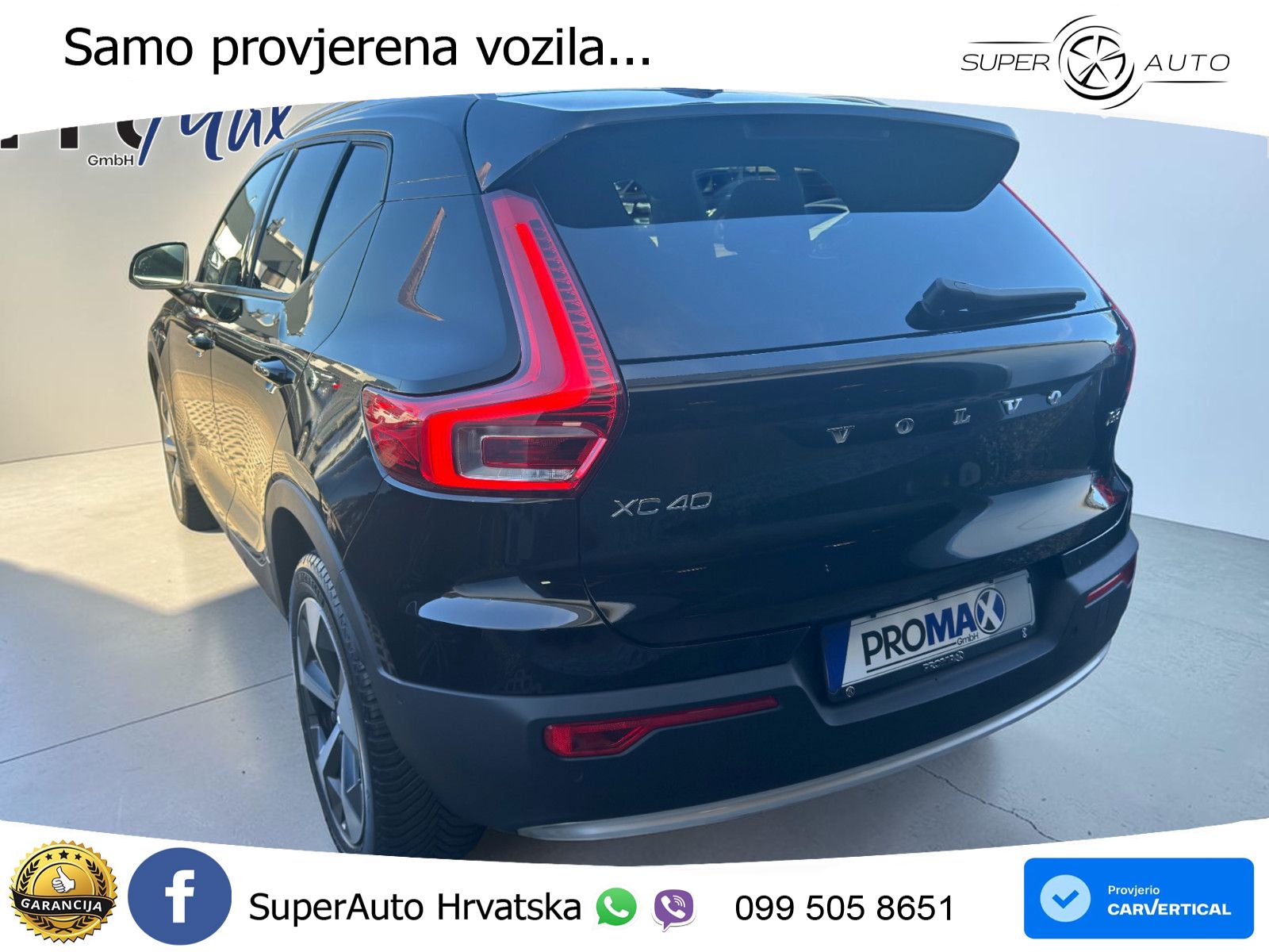Volvo XC40 2.0 B3 163 KS Automatic LED+GR SJED+ACC