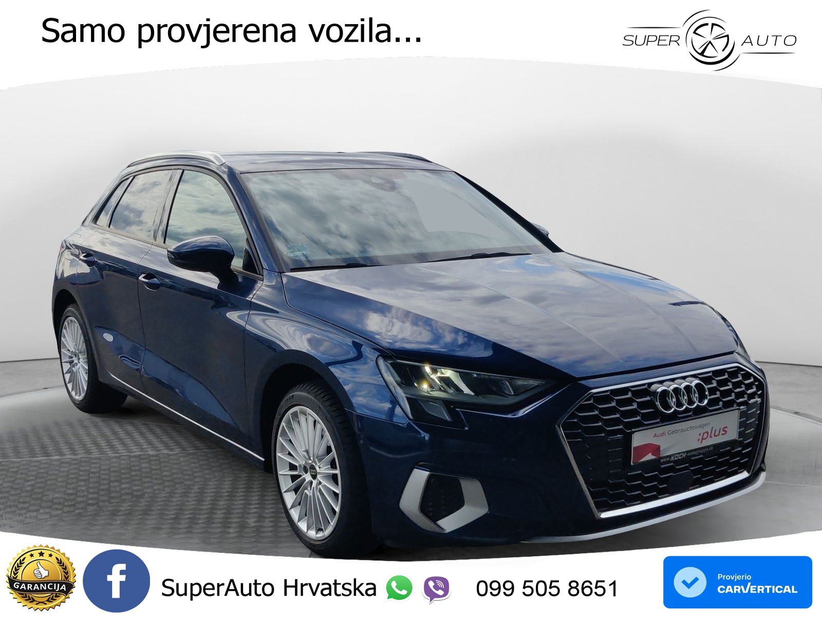Audi A3 35 TFSI (150 KS) advanced