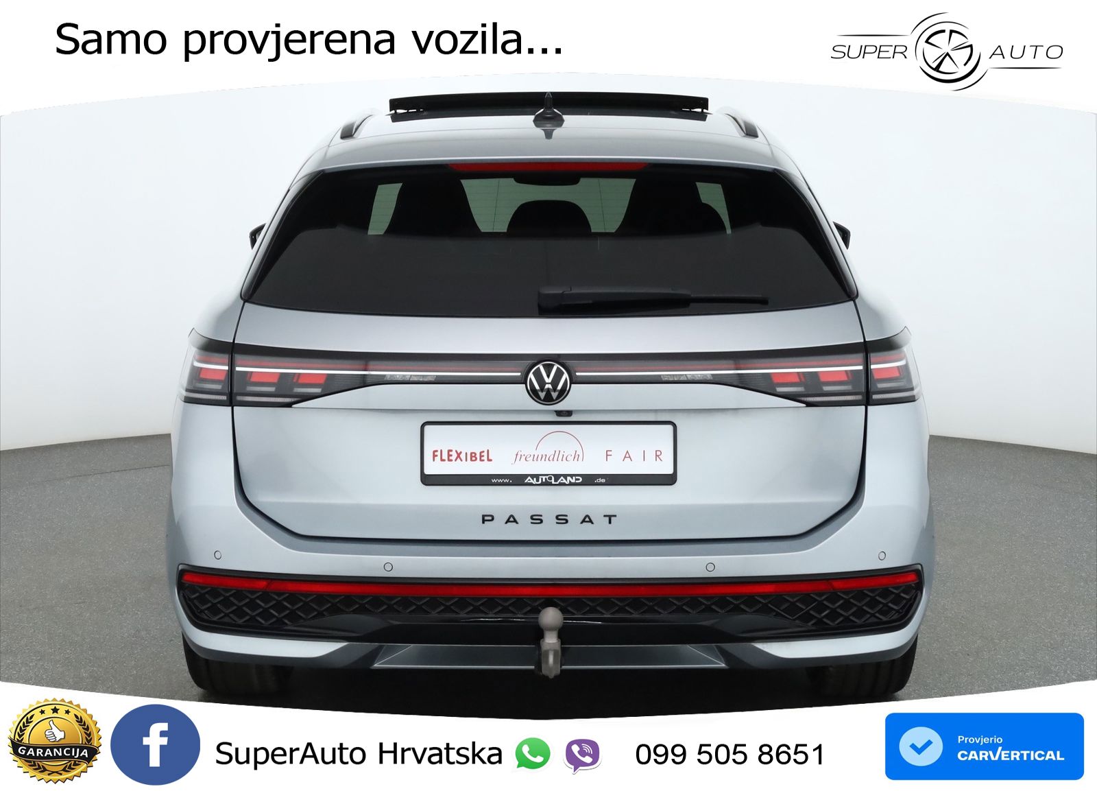 Volkswagen Passat Variant 2.0 TSI (204 KS) DSG R-Line LED+GR SJED+ACC