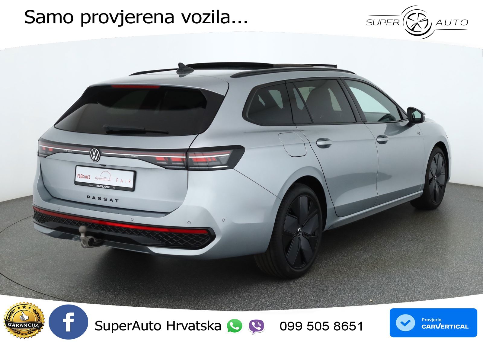 Volkswagen Passat Variant 2.0 TSI (204 KS) DSG R-Line LED+GR SJED+ACC
