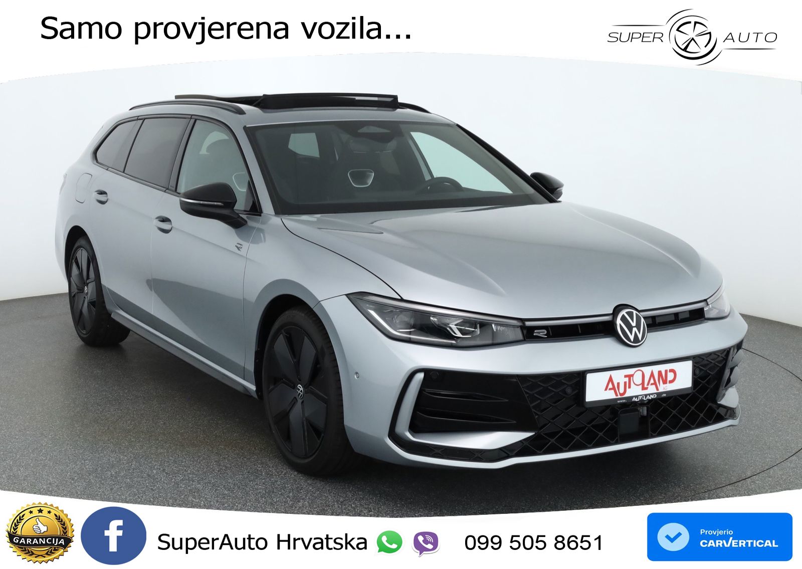 Volkswagen Passat Variant 2.0 TSI (204 KS) DSG R-Line LED+GR SJED+ACC