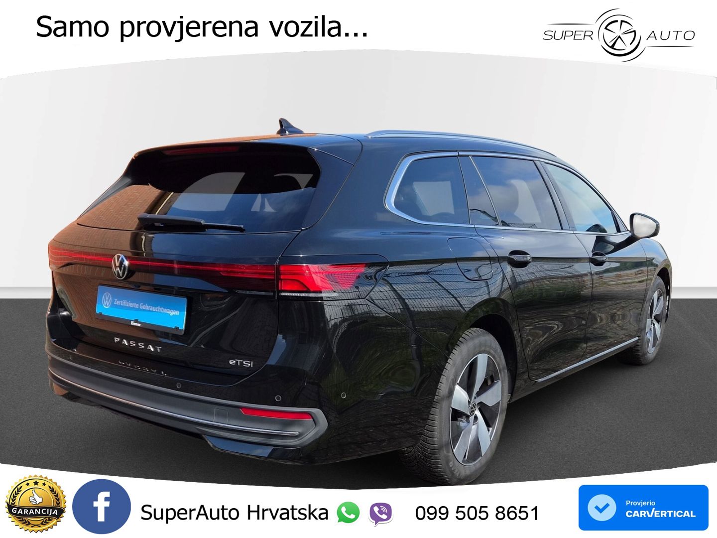 Volkswagen Passat Variant 1.5 eTSI (150 KS) DSG Business LED+GR SJED+ACC