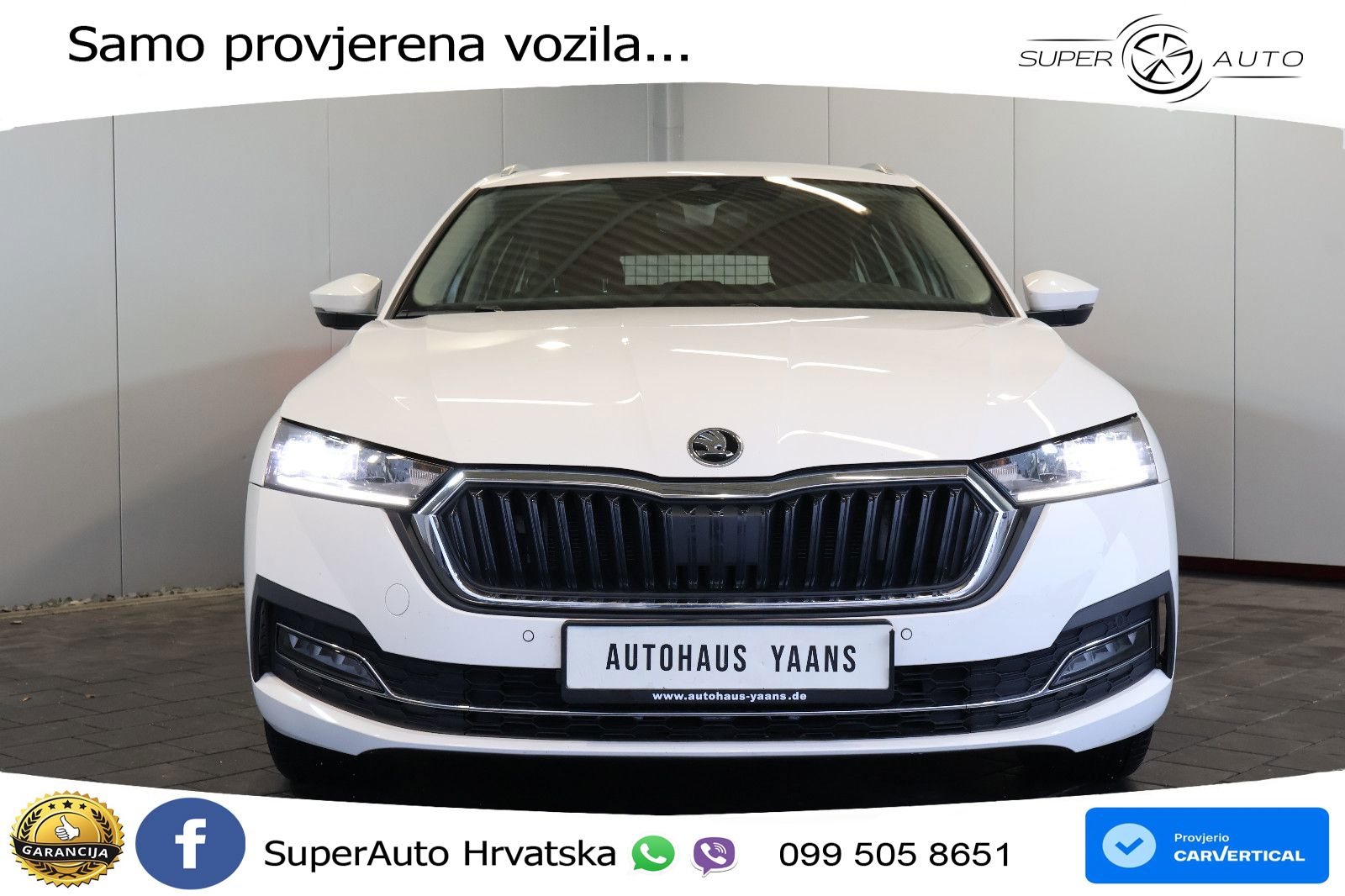 Škoda Octavia Combi 2.0 TDI (150 KS) DSG LED+GR SJED+ACC