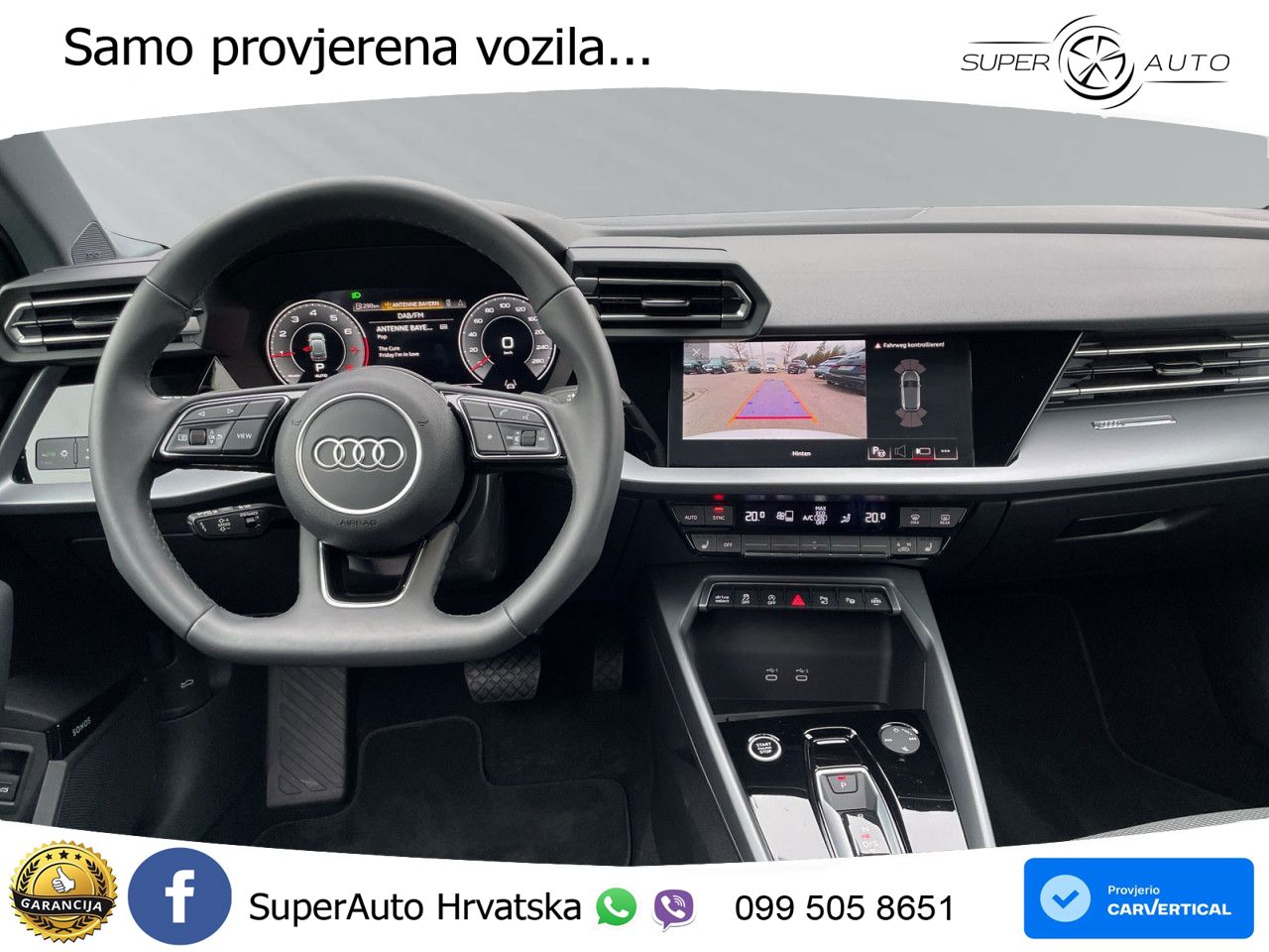 Audi A3 Sportback 30 TFSI (116 KS) Mild Hybrid S tronic LED+GR SJED+ACC