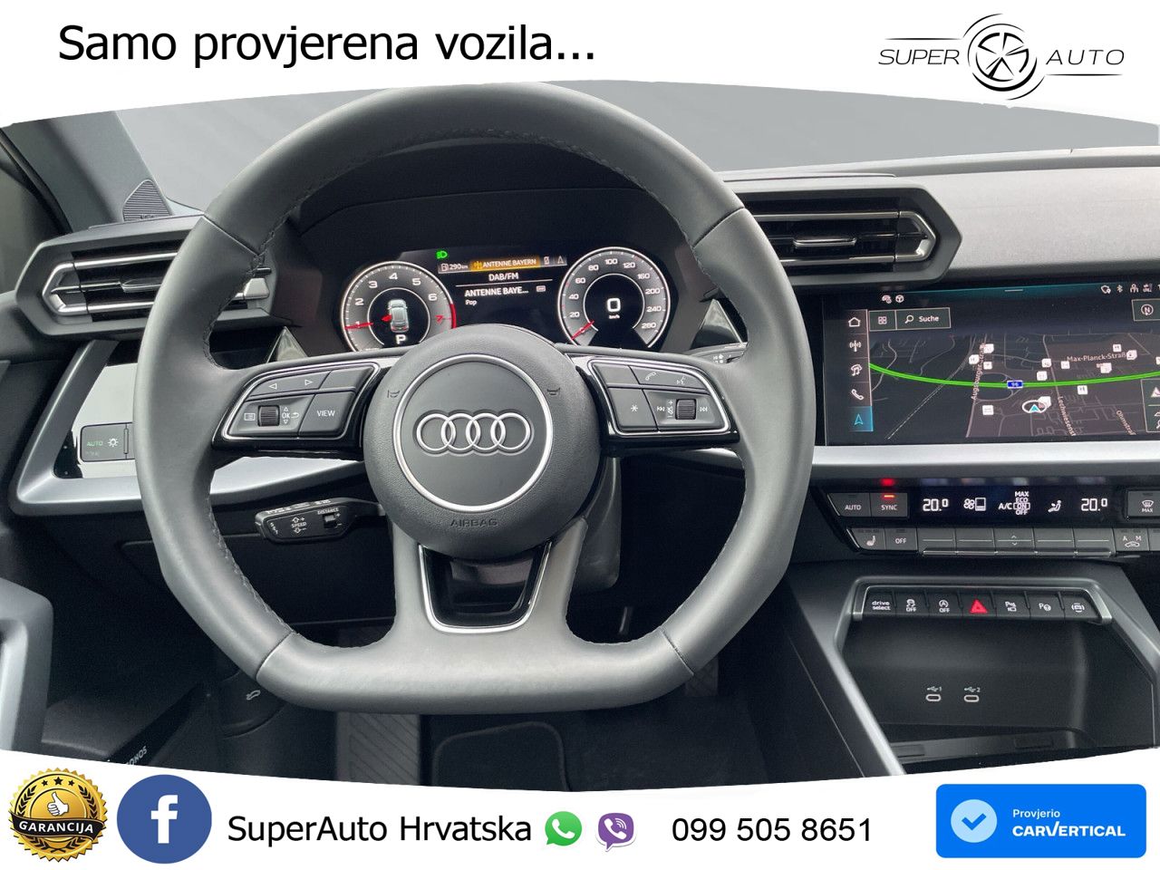 Audi A3 Sportback 30 TFSI (116 KS) Mild Hybrid S tronic LED+GR SJED+ACC