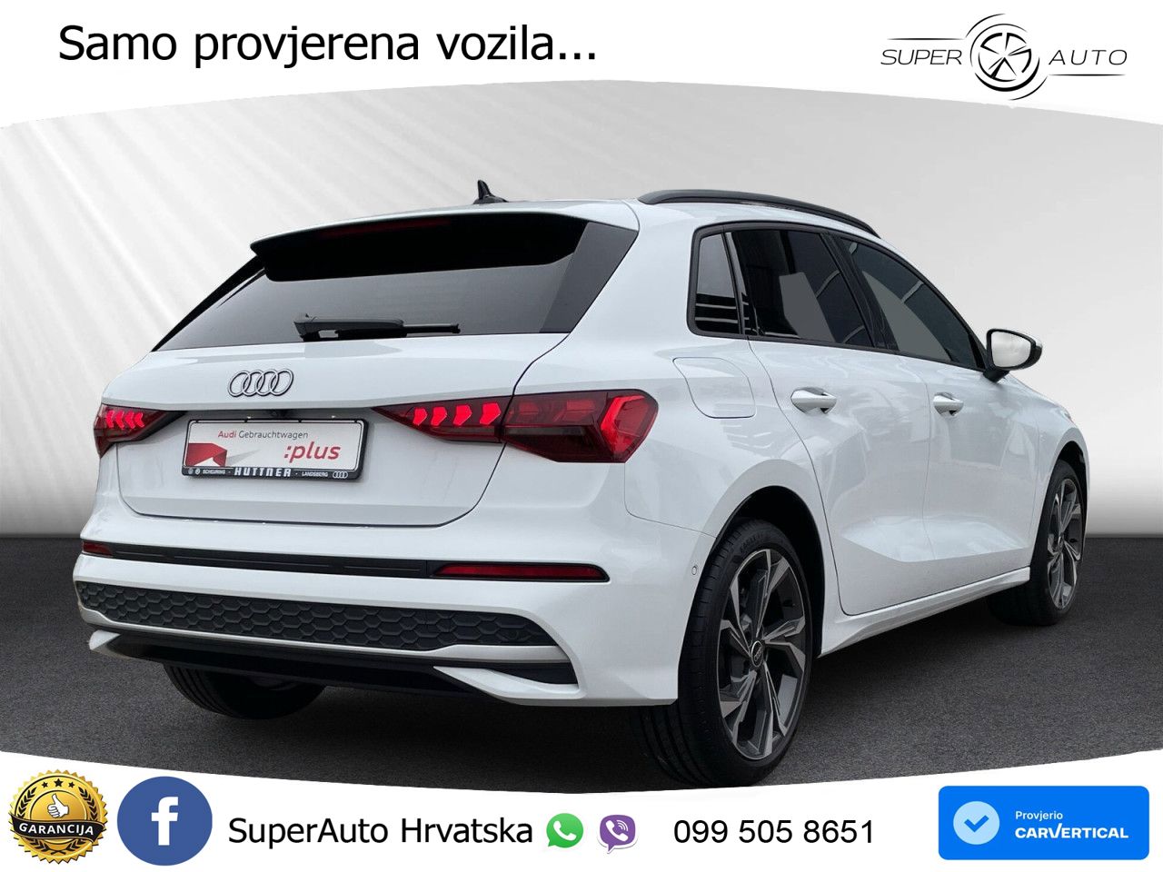 Audi A3 Sportback 30 TFSI (116 KS) Mild Hybrid S tronic LED+GR SJED+ACC