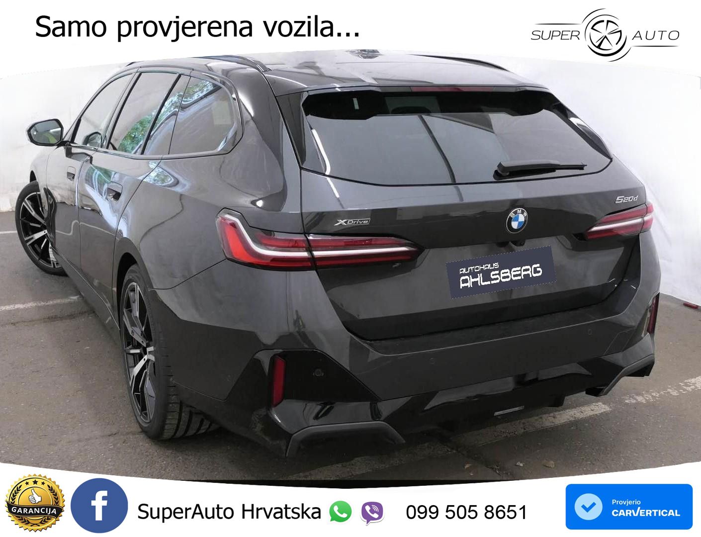 BMW 520d Touring (197 KS) xDrive Steptronic M Sport LED+GR SJED+ACC