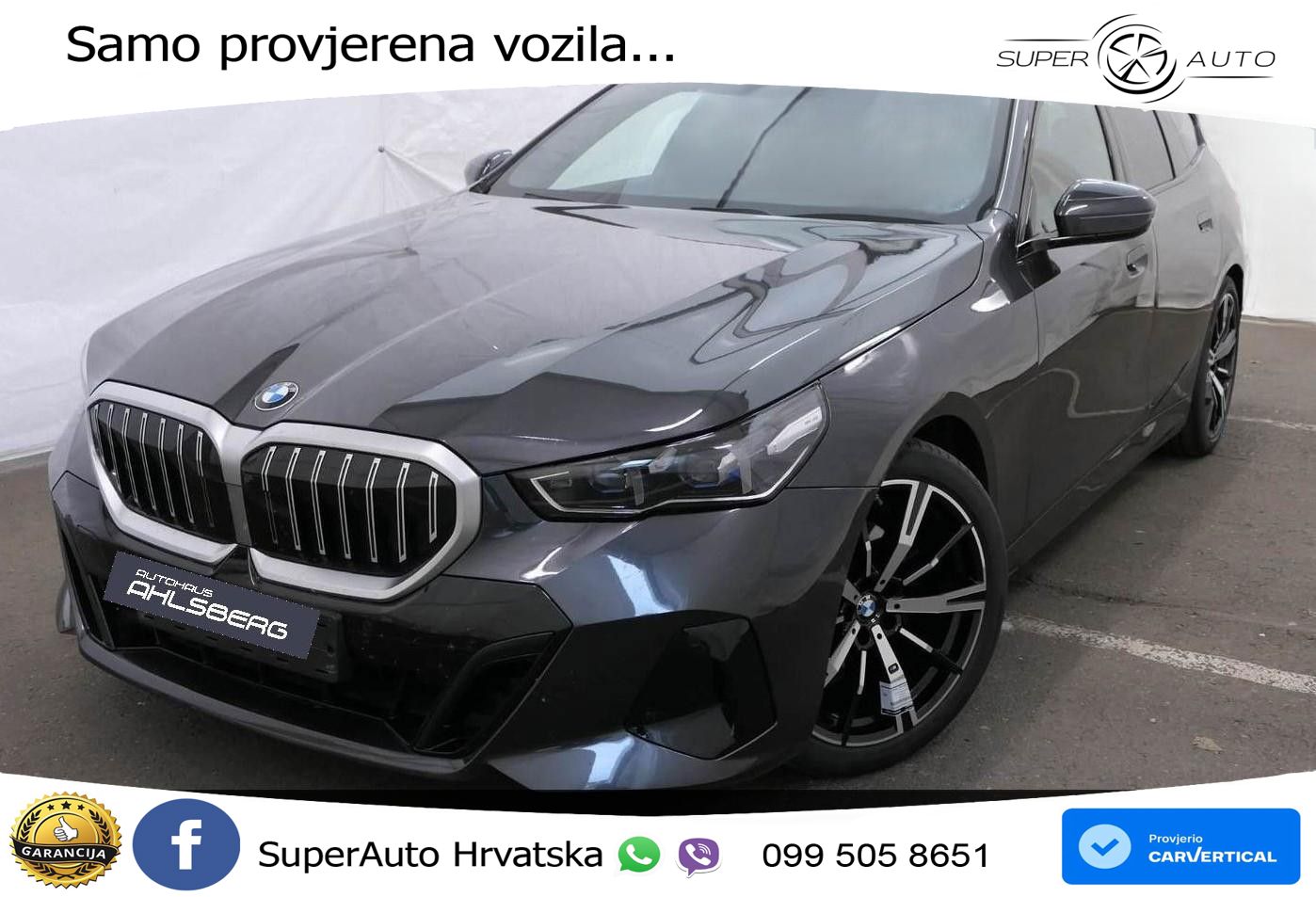 BMW 520d Touring (197 KS) xDrive Steptronic M Sport LED+GR SJED+ACC