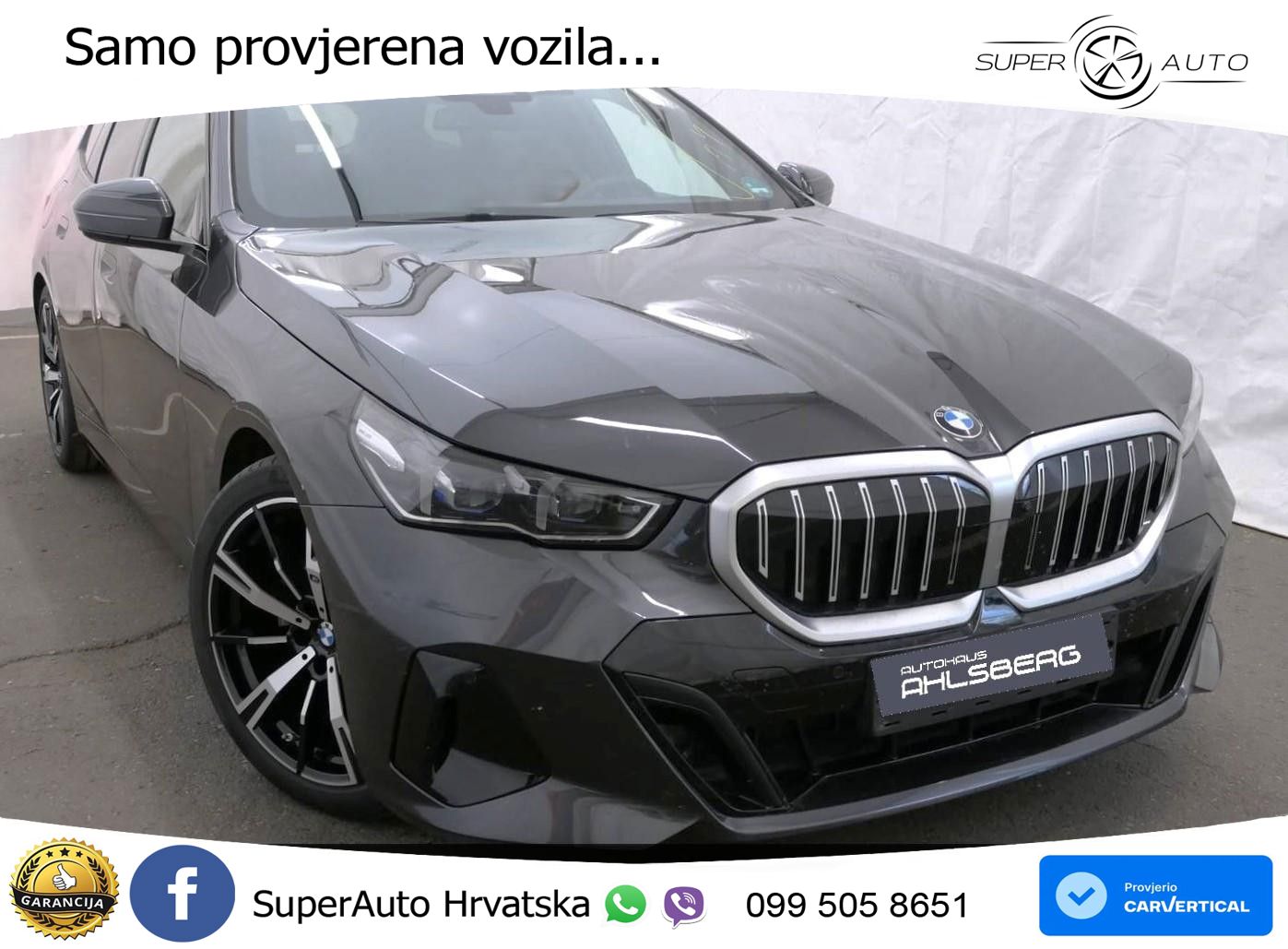 BMW 520d Touring (197 KS) xDrive Steptronic M Sport LED+GR SJED+ACC