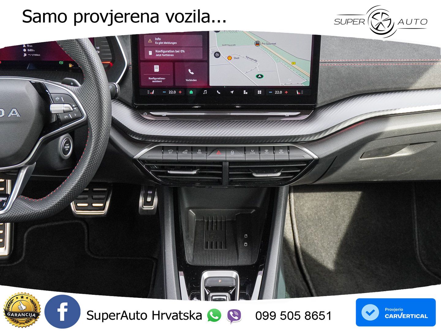 Škoda Octavia Combi RS 2.0 TSI (265 KS) DSG LED+GR SJED+ACC