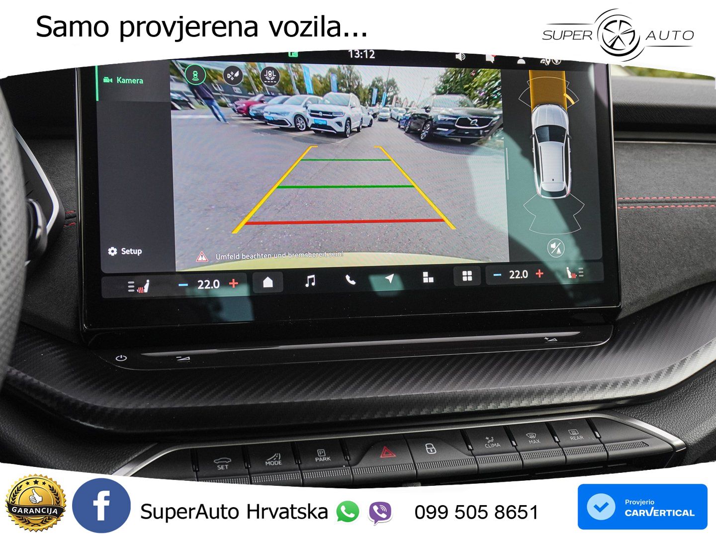 Škoda Octavia Combi RS 2.0 TSI (265 KS) DSG LED+GR SJED+ACC