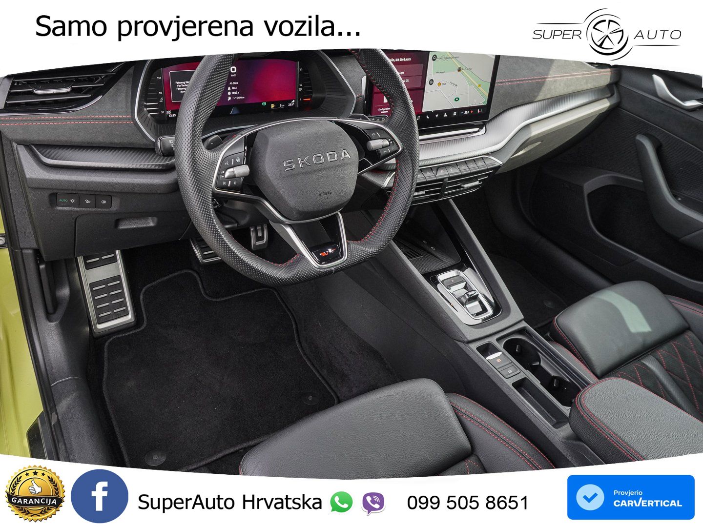 Škoda Octavia Combi RS 2.0 TSI (265 KS) DSG LED+GR SJED+ACC