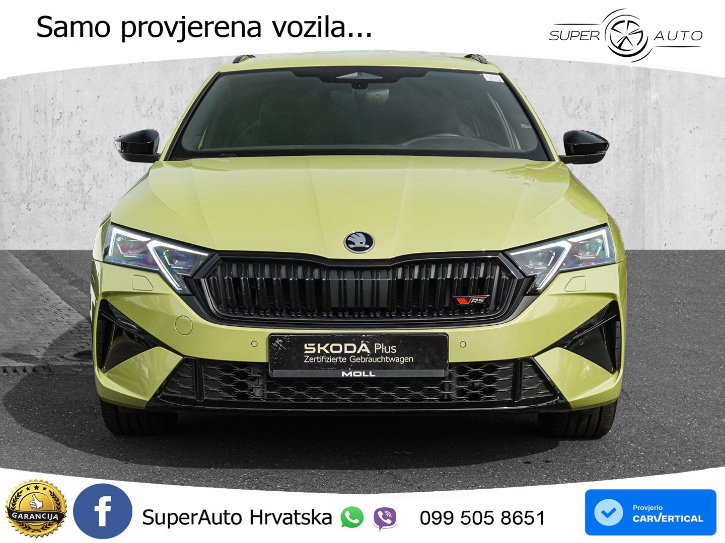 Škoda Octavia Combi RS 2.0 TSI (265 KS) DSG LED+GR SJED+ACC