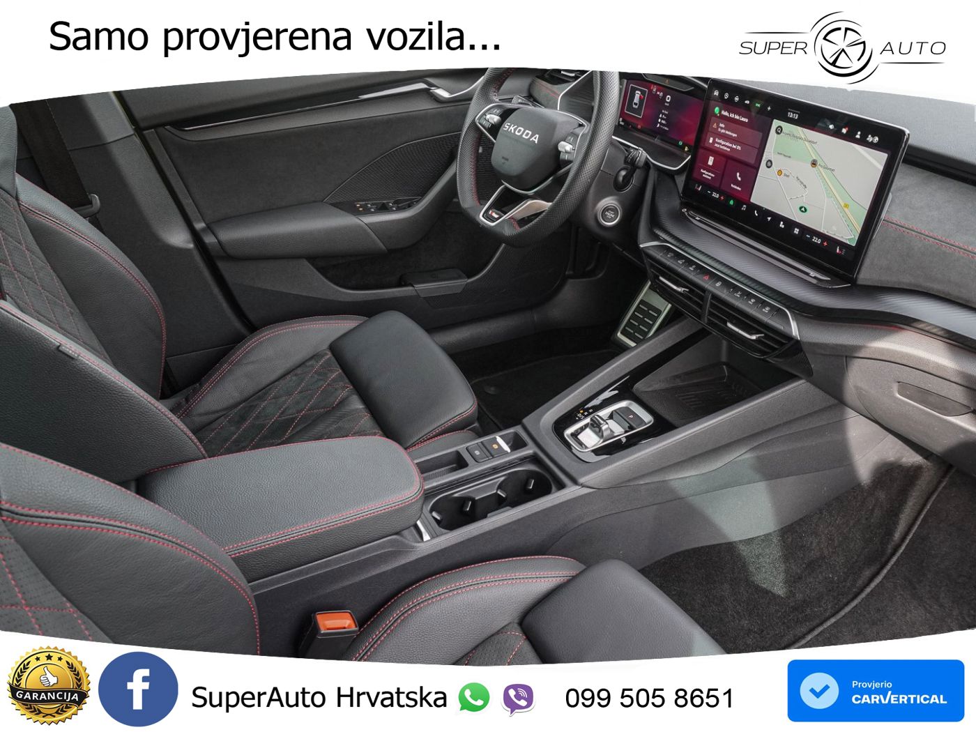 Škoda Octavia Combi RS 2.0 TSI (265 KS) DSG LED+GR SJED+ACC