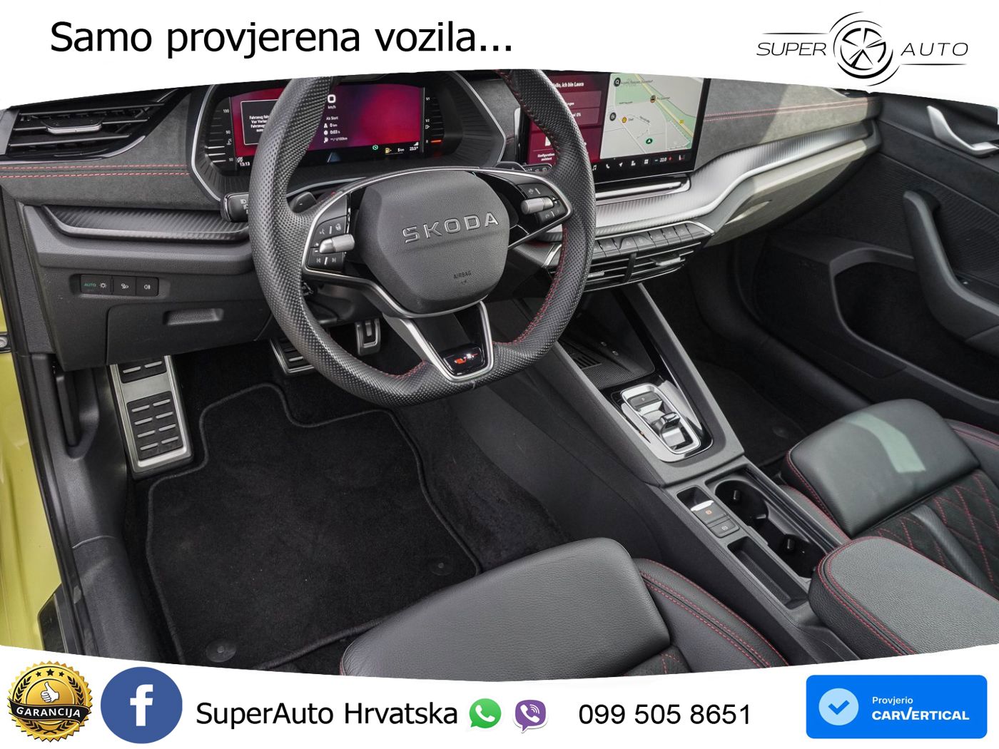 Škoda Octavia Combi RS 2.0 TSI (265 KS) DSG LED+GR SJED+ACC