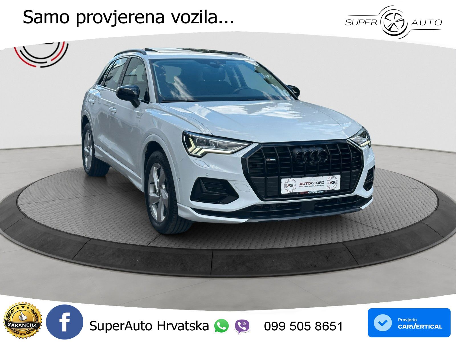 Audi Q3 40 TDI (200 KS) quattro S tronic ACC+GR SJED+360+PANO