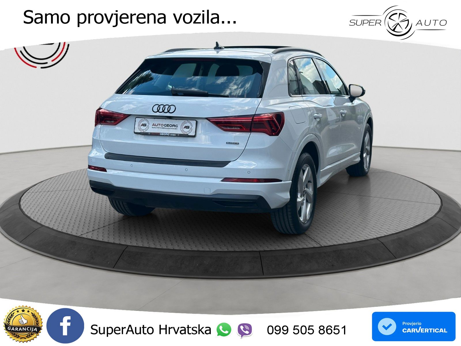 Audi Q3 40 TDI (200 KS) quattro S tronic ACC+GR SJED+360+PANO