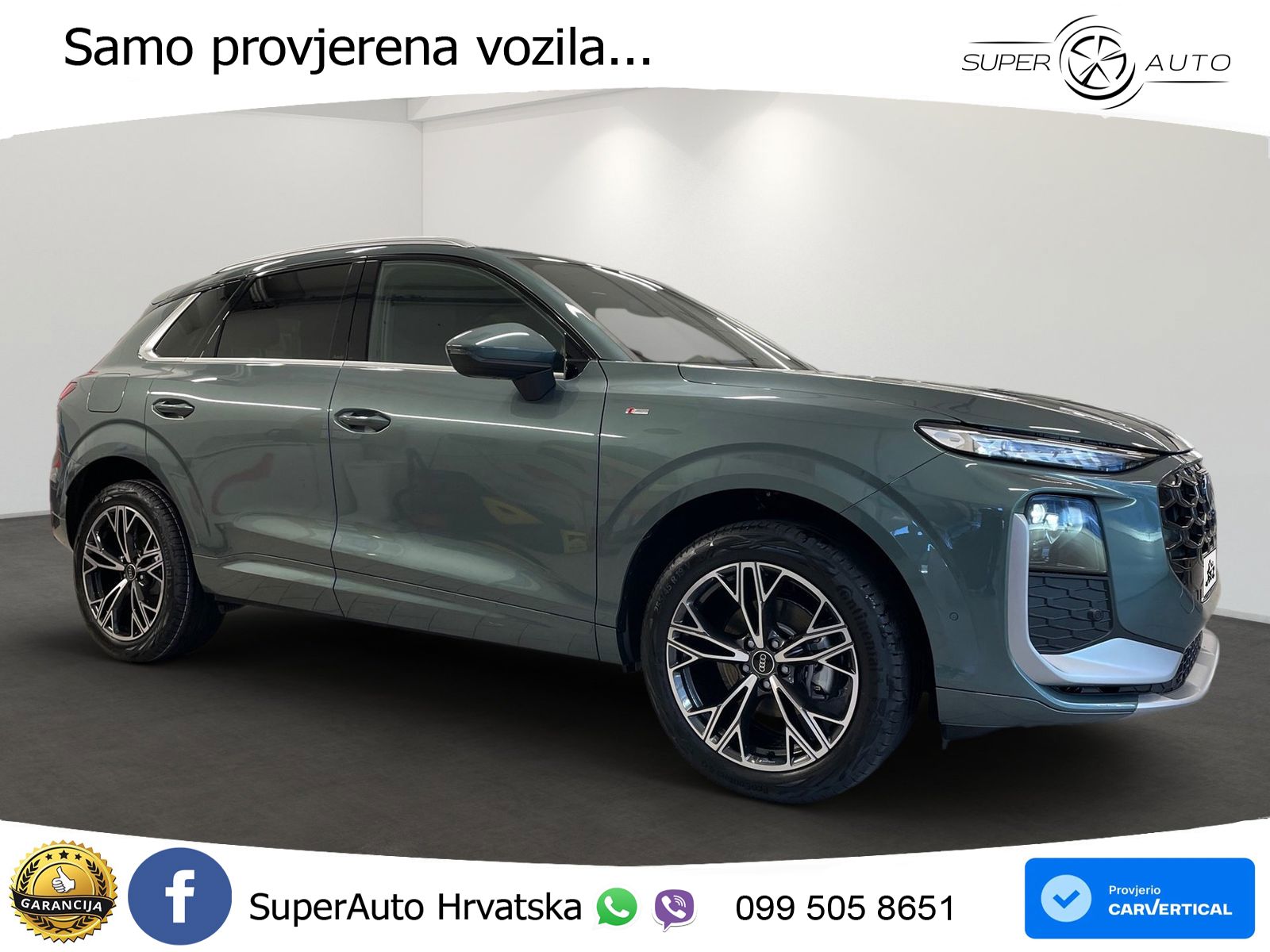 Audi Q3 1.5 TFSI (150 KS) S tronic LED+GR SJED+ACC