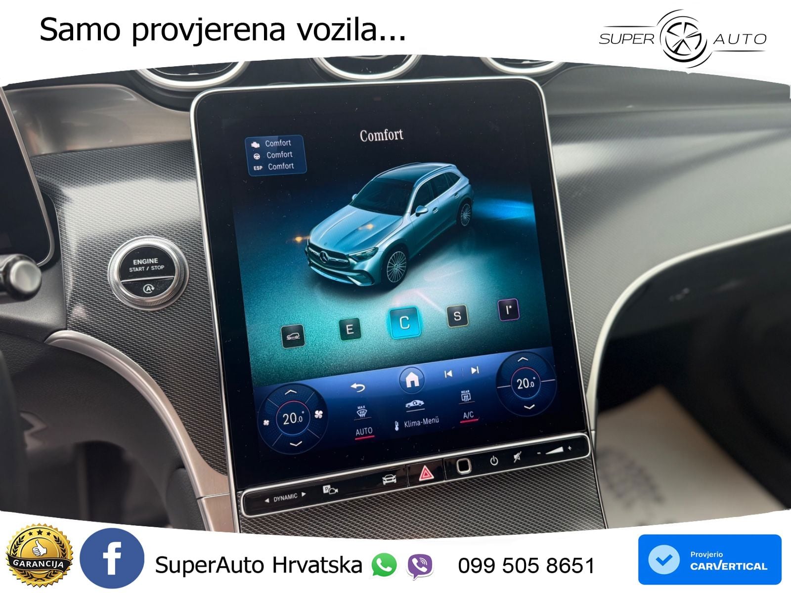Mercedes GLC 220d (197 KS) 4MATIC 9G-TRONIC LED+GR SJED+ACC