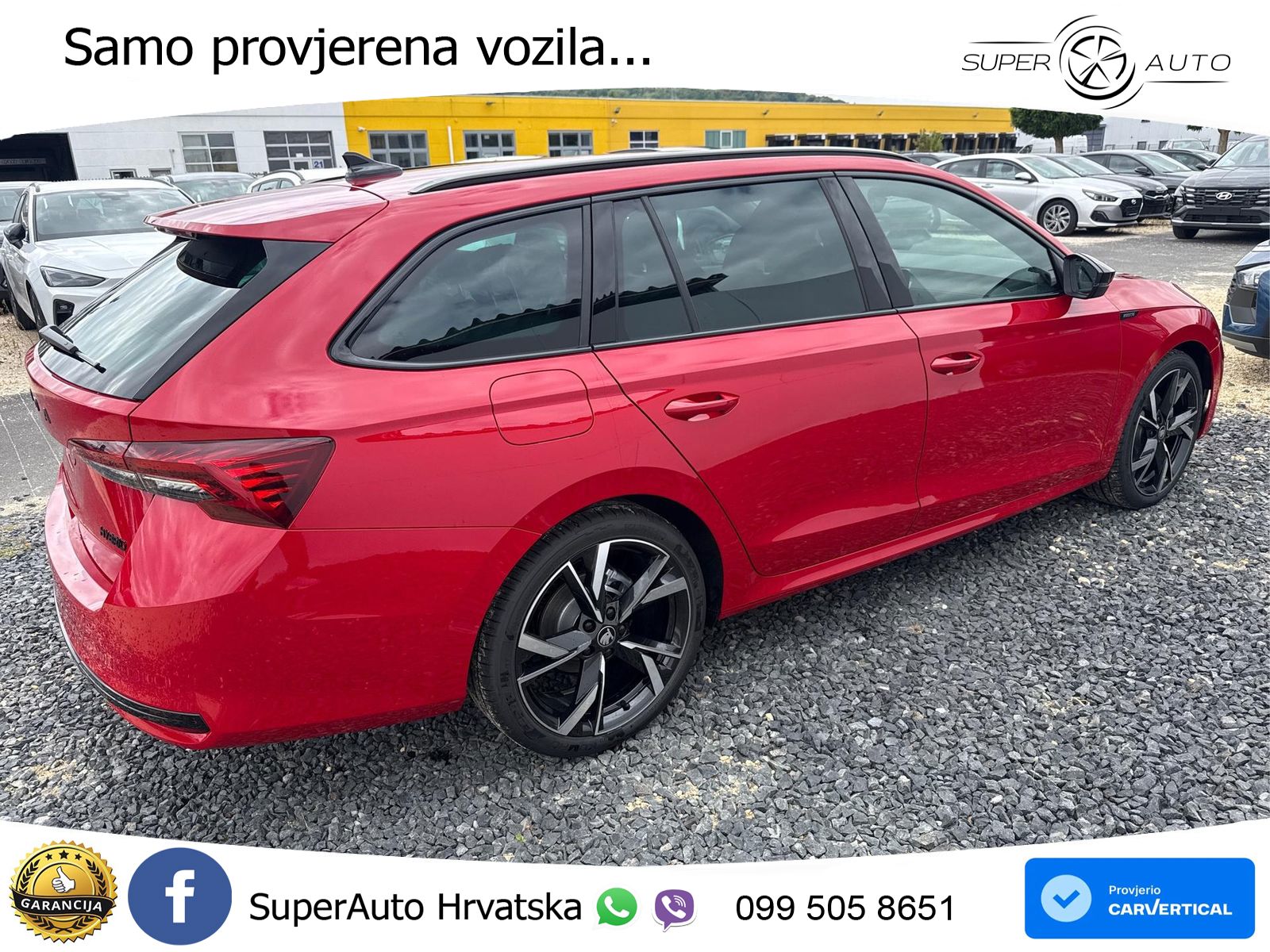 Škoda Octavia Combi 1.5 TSI (150 KS) DSG SportLine LED+GR SJED+ACC
