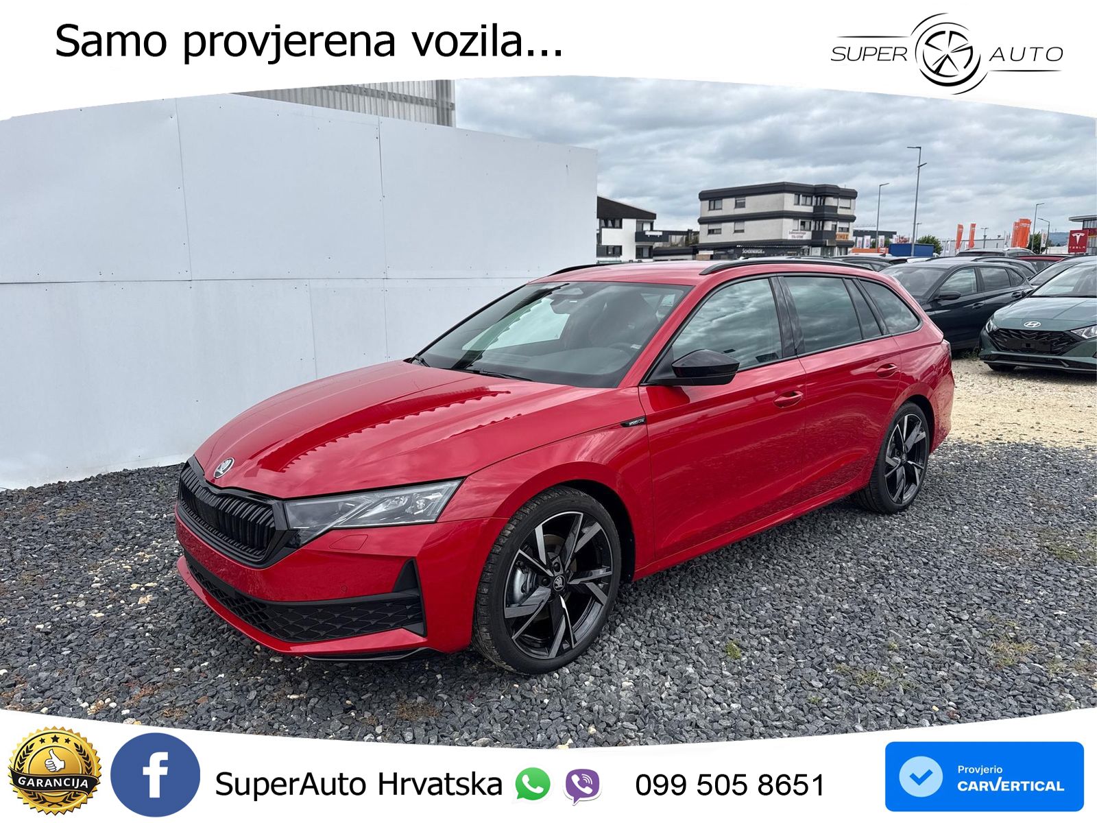 Škoda Octavia Combi 1.5 TSI (150 KS) DSG SportLine LED+GR SJED+ACC