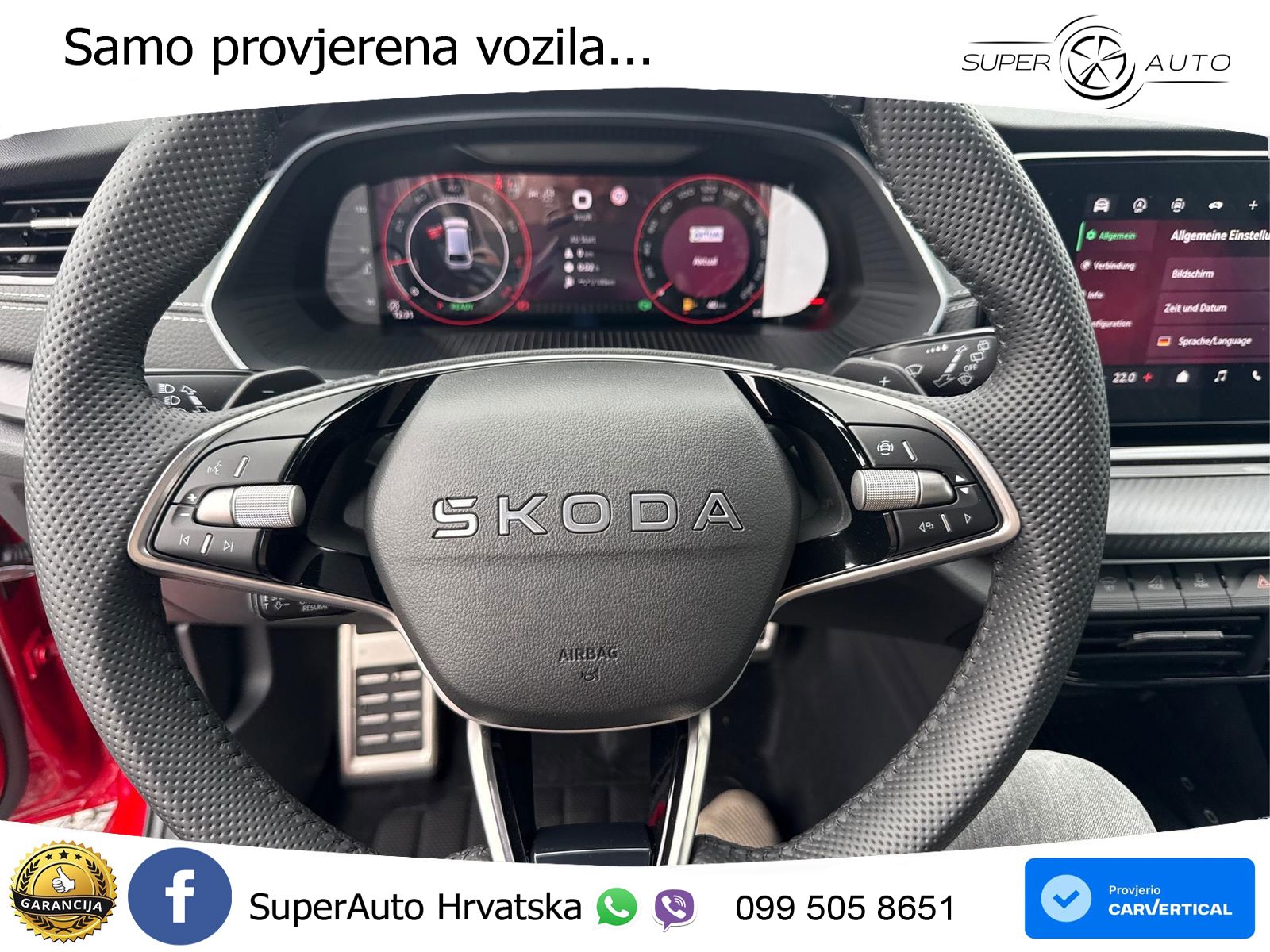 Škoda Octavia Combi 1.5 TSI (150 KS) DSG SportLine LED+GR SJED+ACC