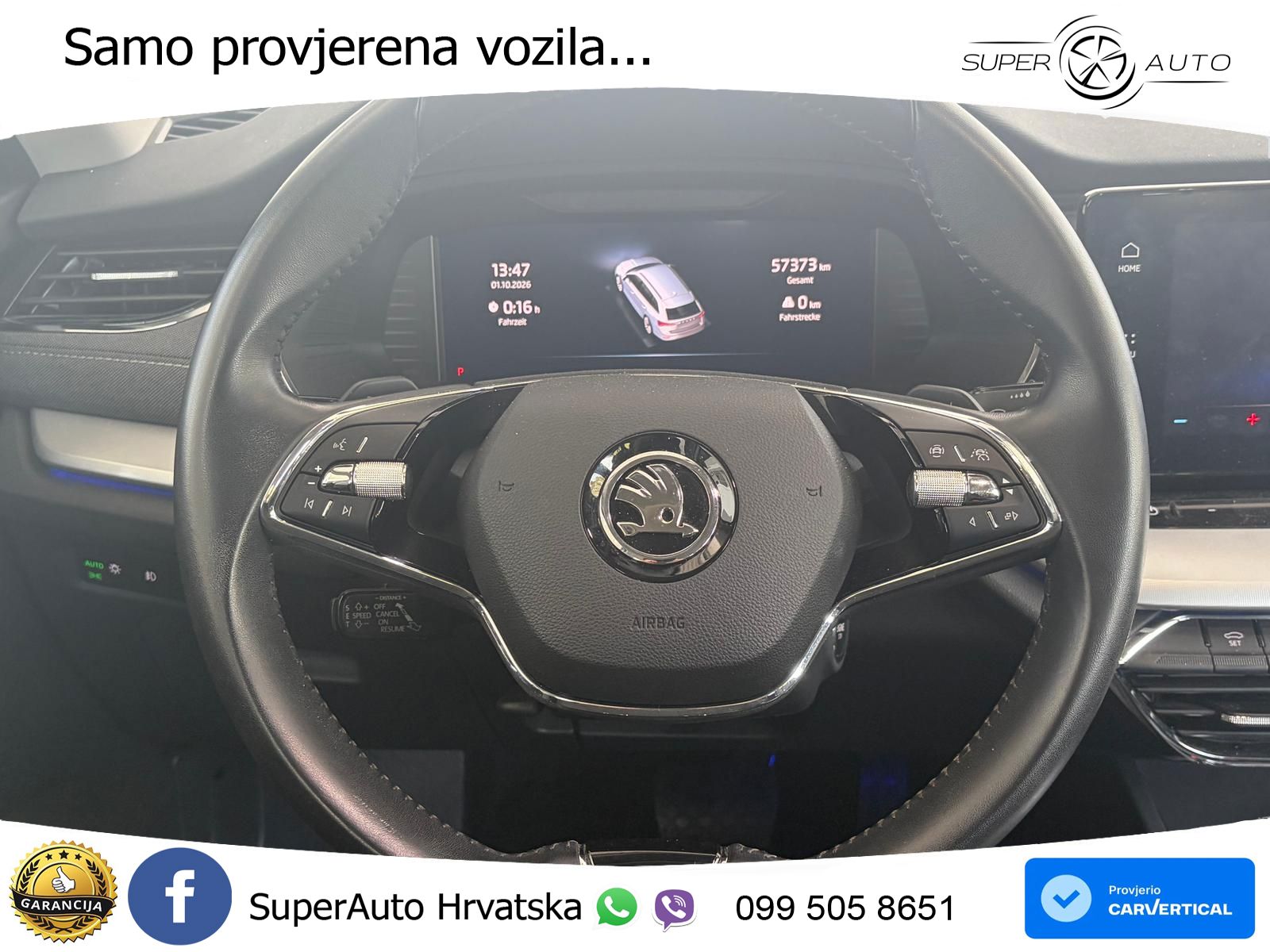 Škoda Octavia Combi 2.0 TDI (150 KS) DSG LED+GR SJED+ACC