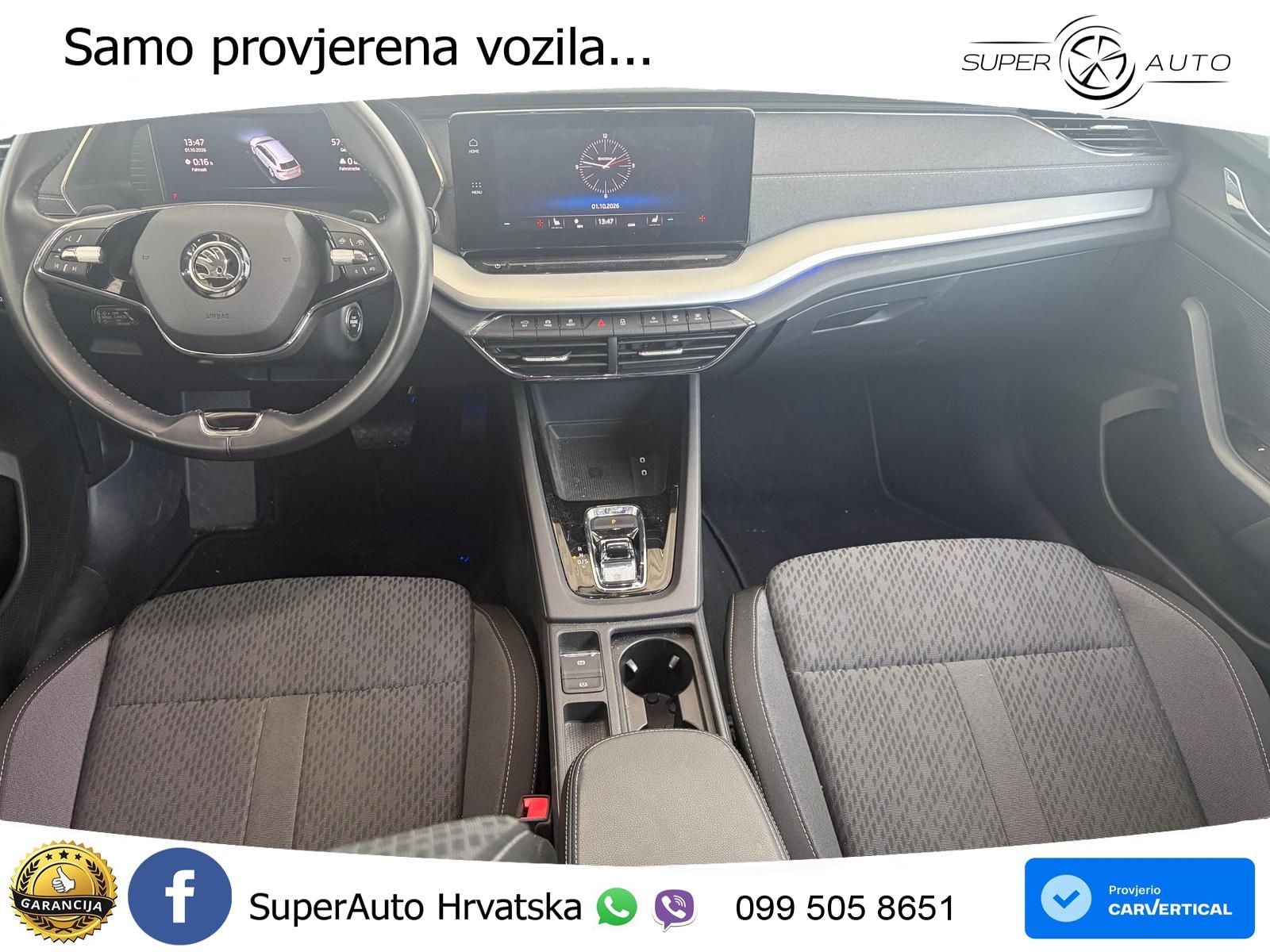 Škoda Octavia Combi 2.0 TDI (150 KS) DSG LED+GR SJED+ACC