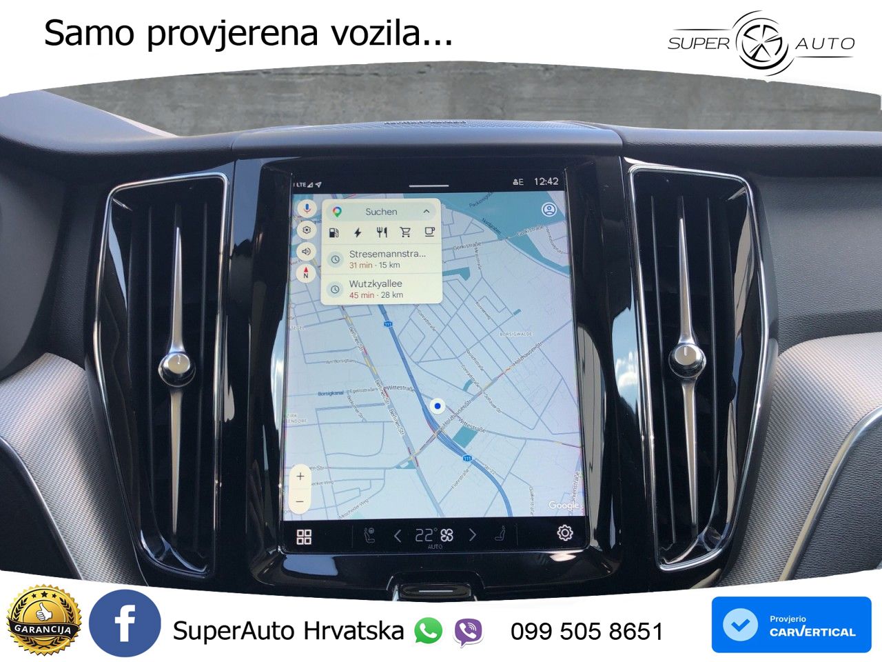 Volvo XC60 T6 AWD Geartronic LED+GR SJED+ACC