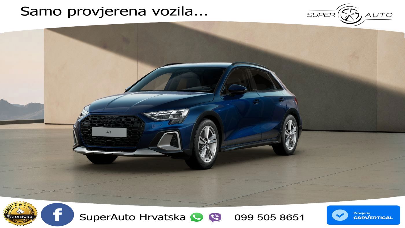 Audi A3 allstreet 35 TFSI (150 KS) LED+GR SJED+ACC