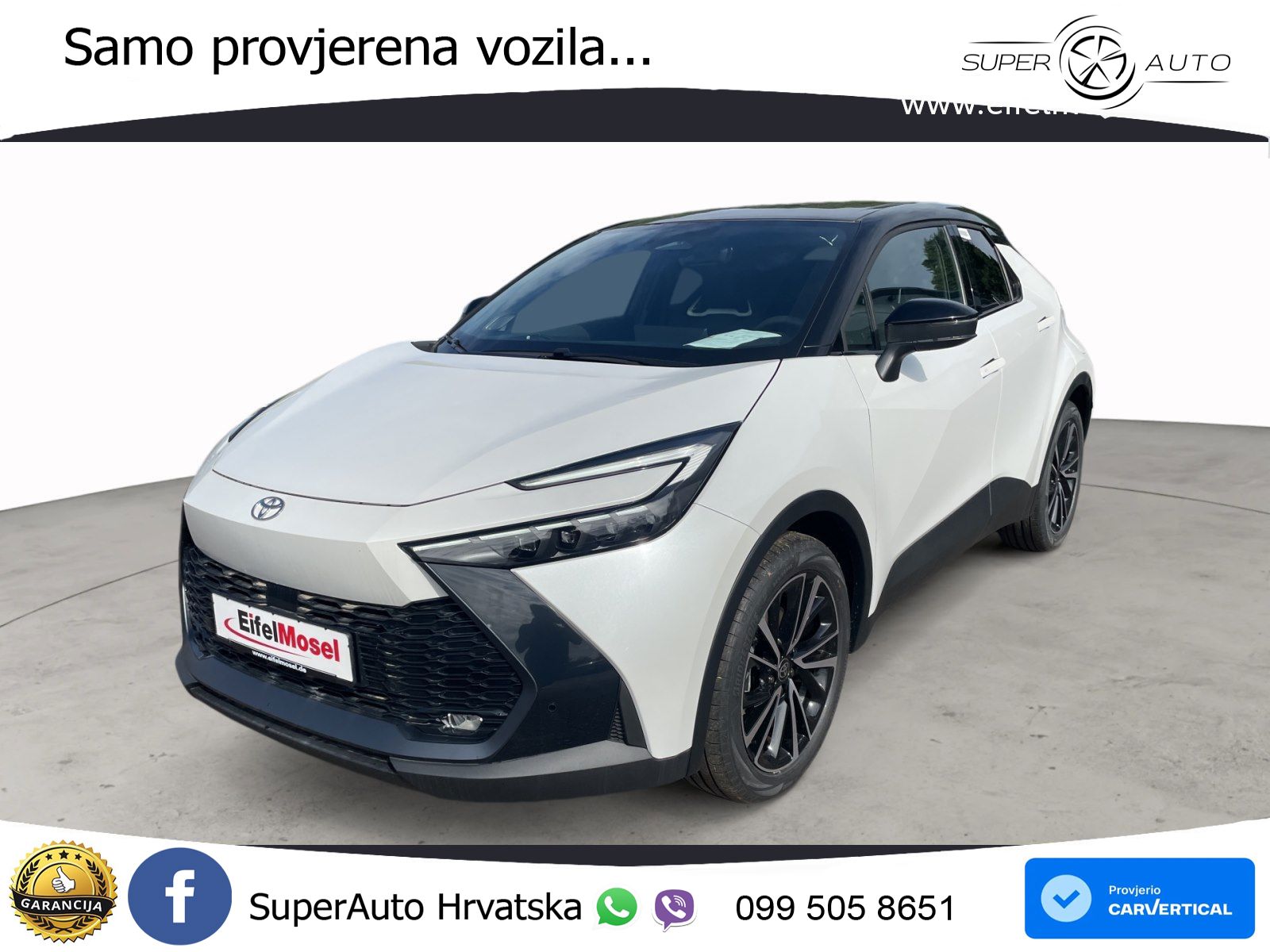 Toyota C-HR 2.0 (223 KS) PHEV e-CVT LED+GR SJED+ACC