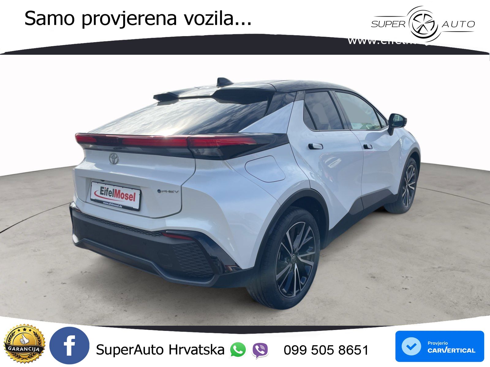 Toyota C-HR 2.0 (223 KS) PHEV e-CVT LED+GR SJED+ACC