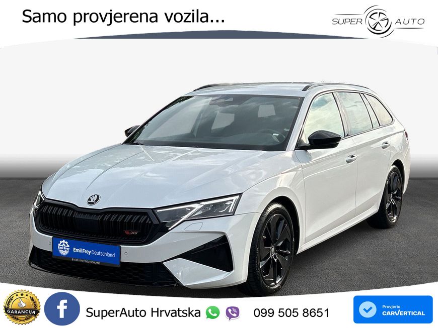 Škoda Octavia Combi RS 2.0 TSI (265 KS) DSG LED+GR SJED+ACC