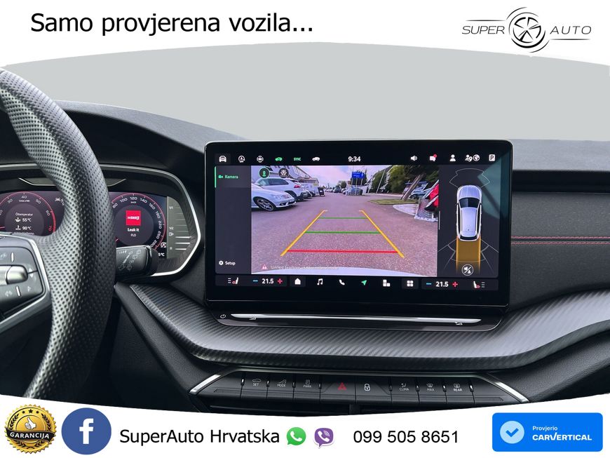 Škoda Octavia Combi RS 2.0 TSI (265 KS) DSG LED+GR SJED+ACC