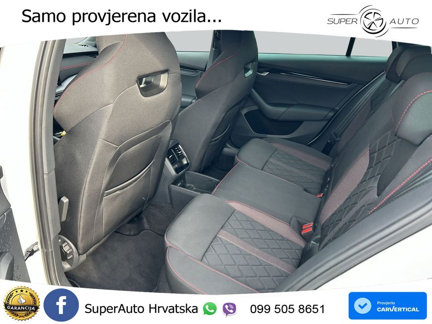 Škoda Octavia Combi RS 2.0 TSI (265 KS) DSG LED+GR SJED+ACC