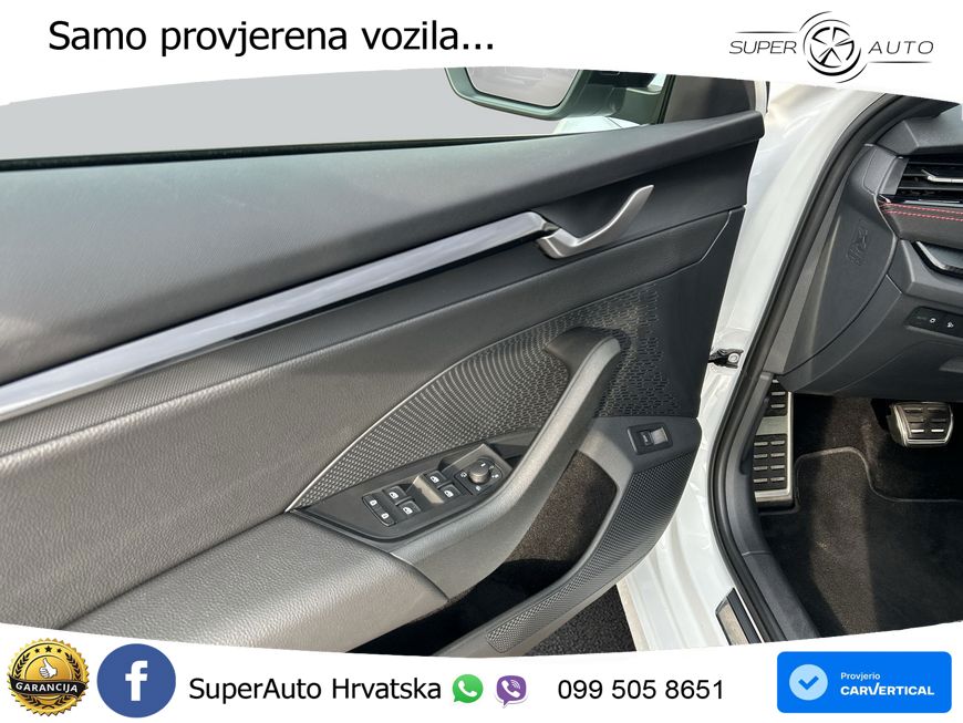Škoda Octavia Combi RS 2.0 TSI (265 KS) DSG LED+GR SJED+ACC