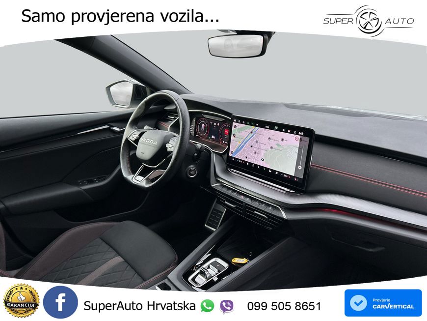 Škoda Octavia Combi RS 2.0 TSI (265 KS) DSG LED+GR SJED+ACC