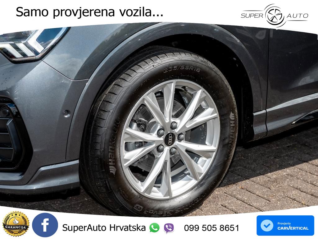 Audi Q3 35 TFSI (150 KS) S tronic S line LED+GR SJED+ACC