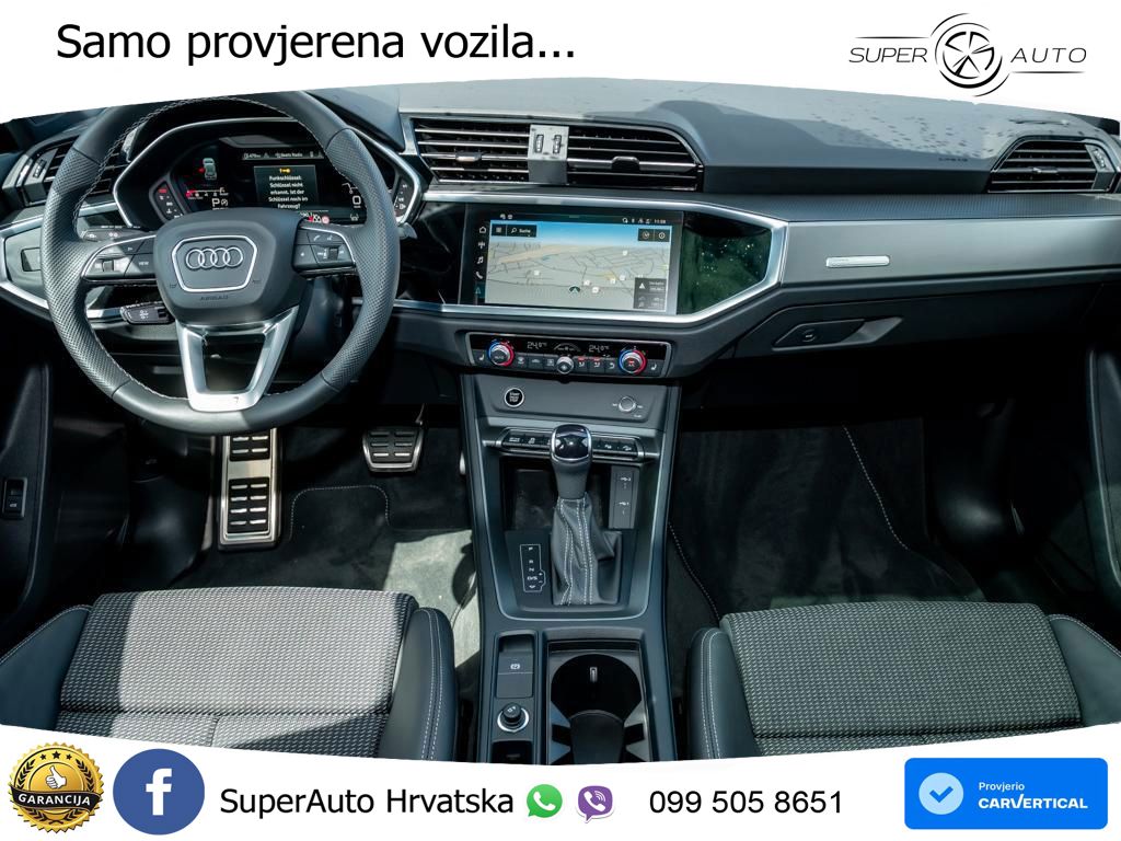 Audi Q3 35 TFSI (150 KS) S tronic S line LED+GR SJED+ACC
