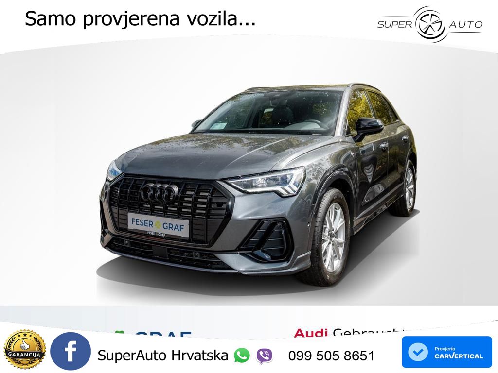Audi Q3 35 TFSI (150 KS) S tronic S line LED+GR SJED+ACC