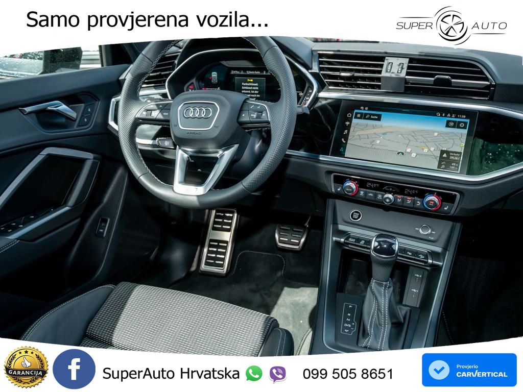 Audi Q3 35 TFSI (150 KS) S tronic S line LED+GR SJED+ACC
