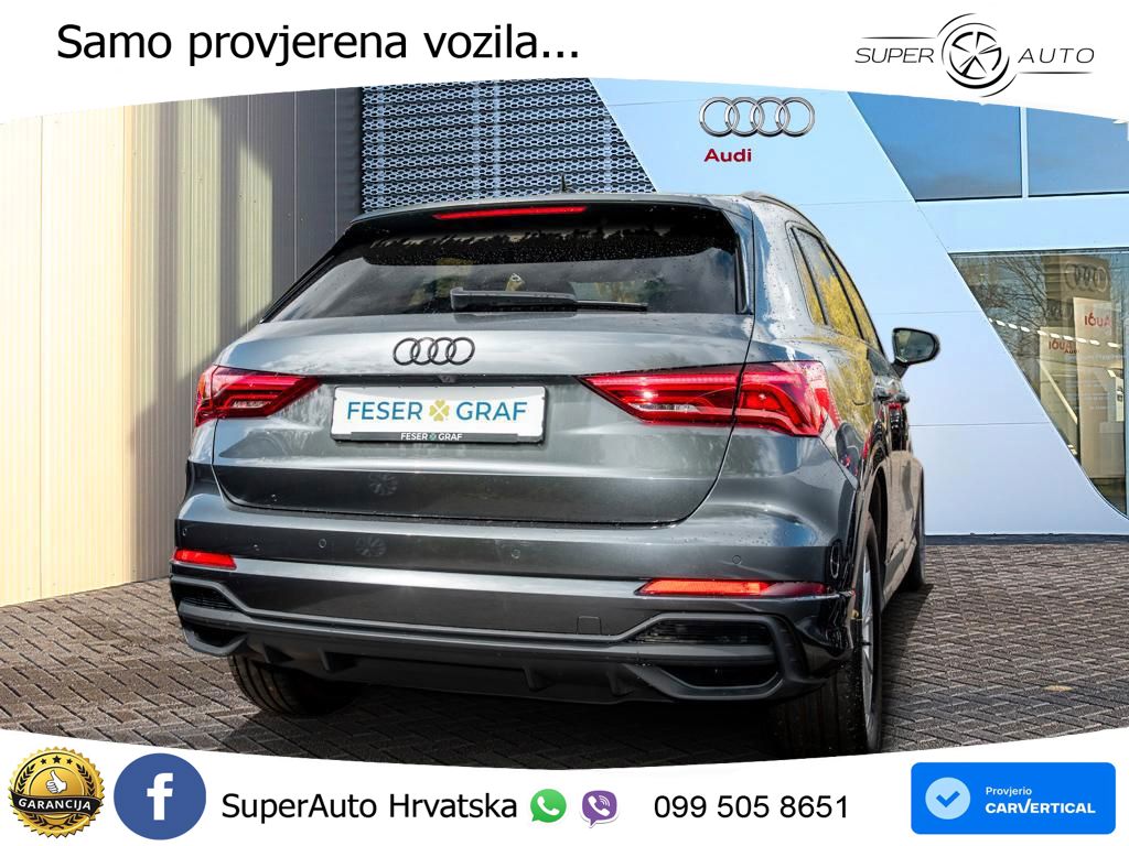 Audi Q3 35 TFSI (150 KS) S tronic S line LED+GR SJED+ACC