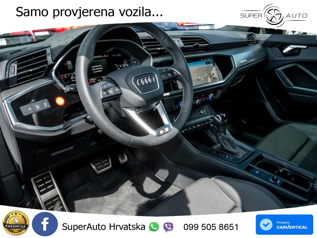 Audi Q3 35 TFSI (150 KS) S tronic S line LED+GR SJED+ACC