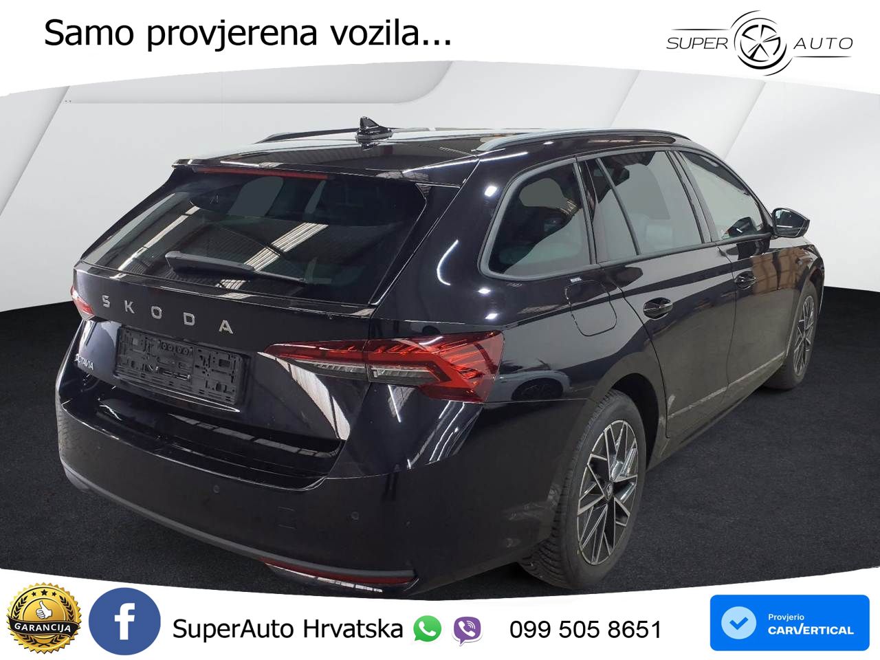 Škoda Octavia Combi 2.0 TDI (150 KS) DSG LED+GR SJED+ACC