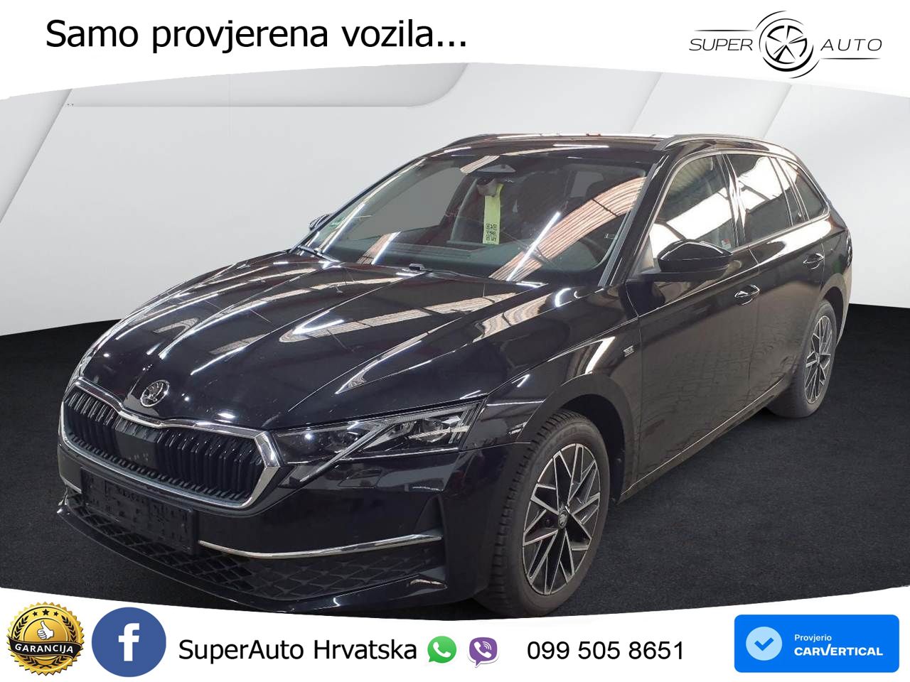 Škoda Octavia Combi 2.0 TDI (150 KS) DSG LED+GR SJED+ACC
