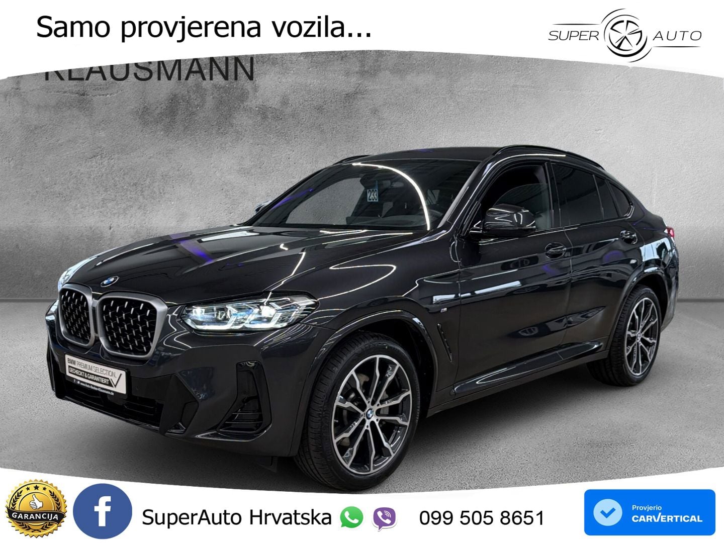BMW X4 30d (286 KS) xDrive Steptronic M Sport LED+GR SJED+ACC