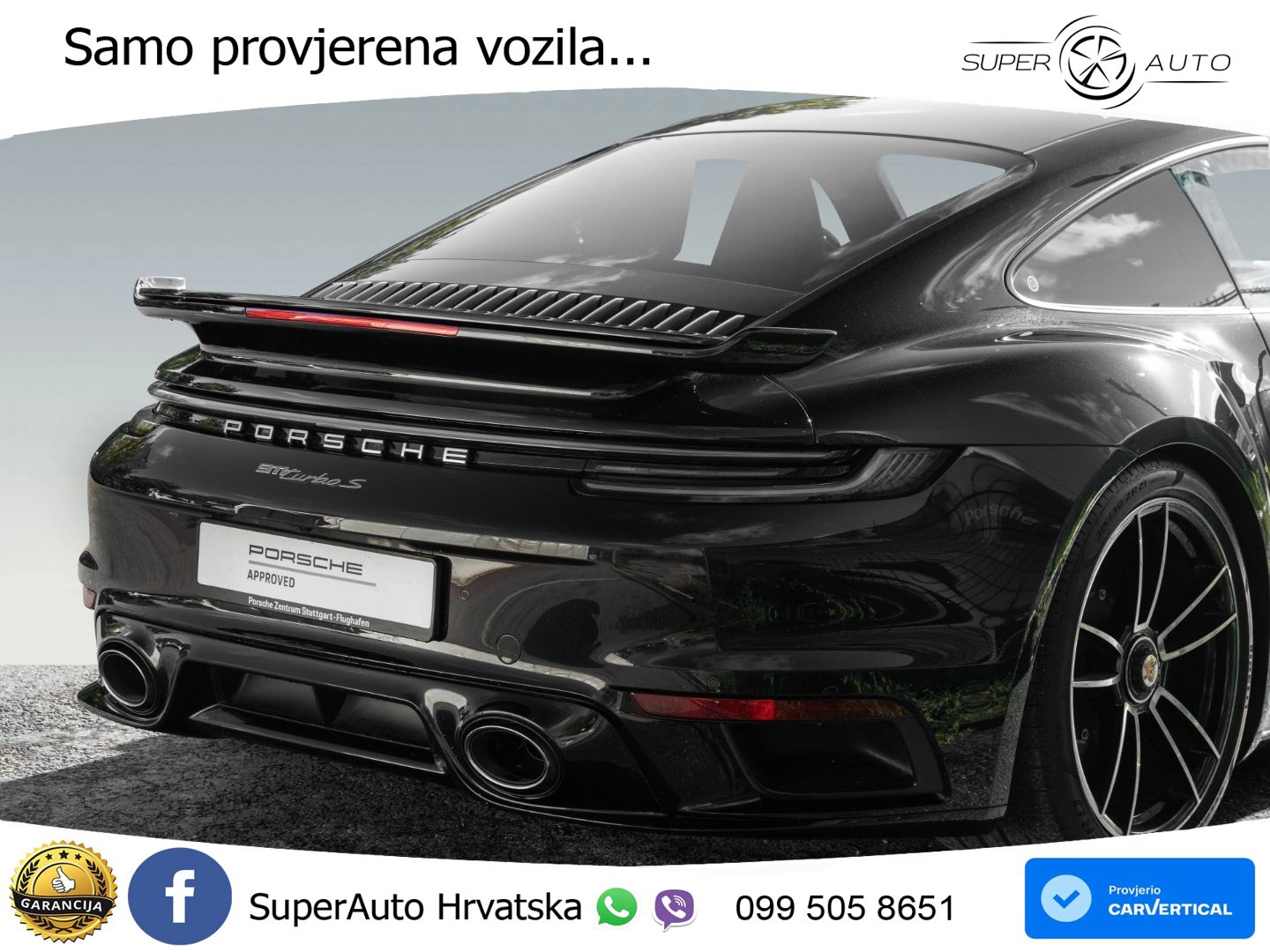 Porsche 911 Turbo S 3.8 (650 KS) PDK LED+GR SJED+ACC