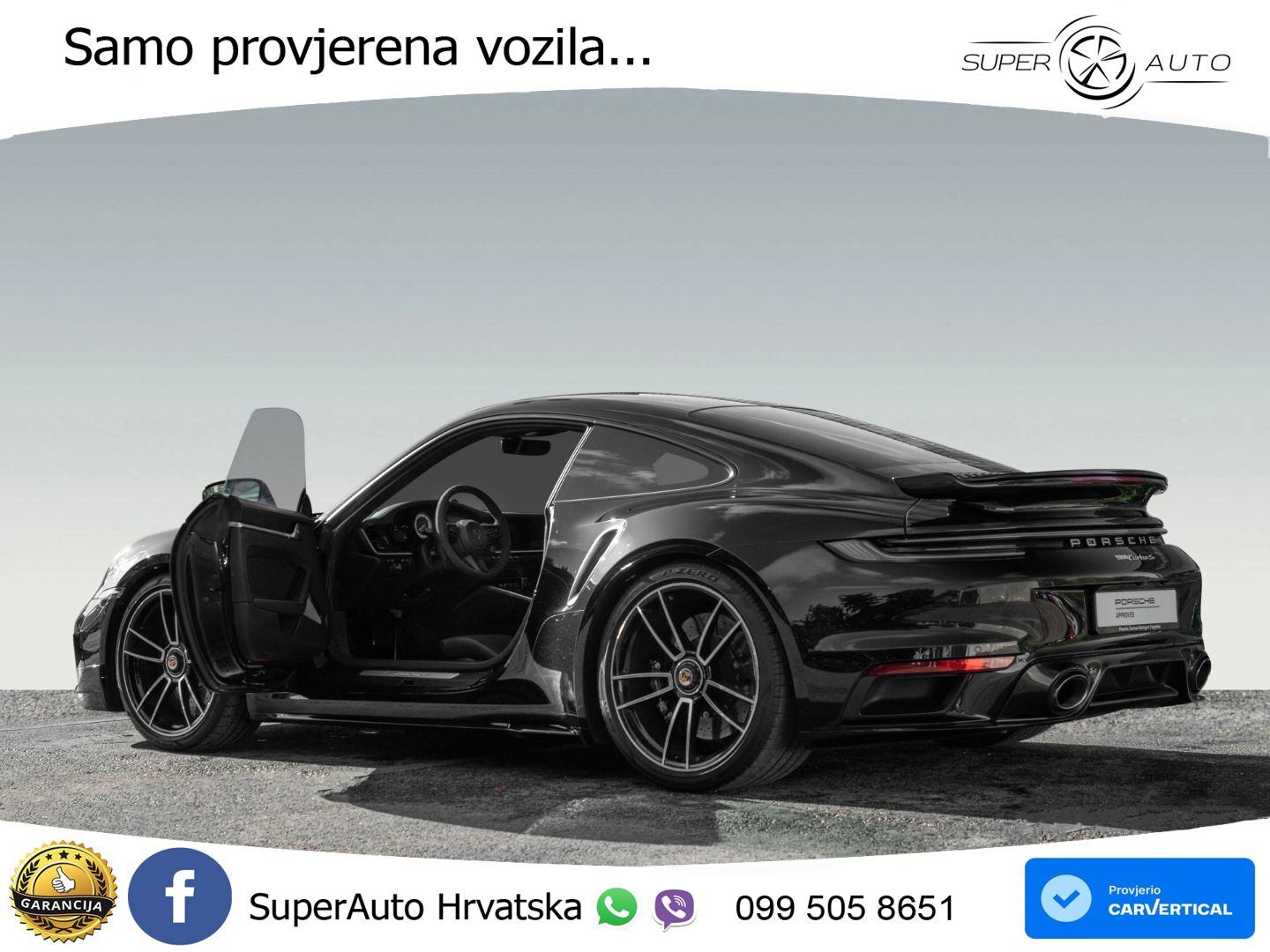 Porsche 911 Turbo S 3.8 (650 KS) PDK LED+GR SJED+ACC