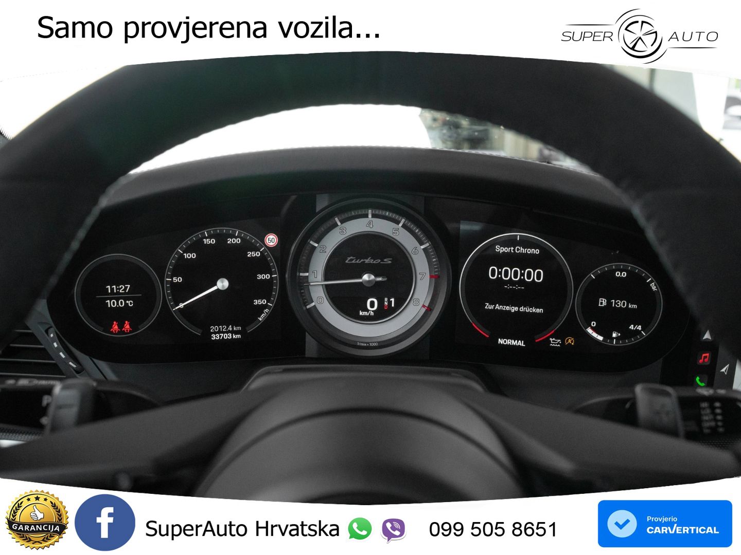 Porsche 911 Turbo S 3.8 (650 KS) PDK LED+GR SJED+ACC