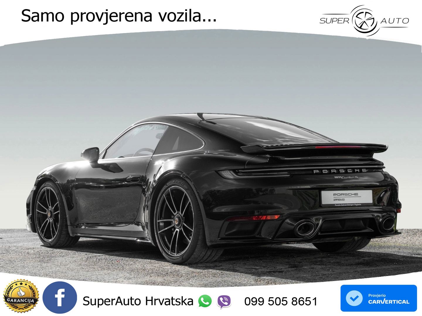 Porsche 911 Turbo S 3.8 (650 KS) PDK LED+GR SJED+ACC